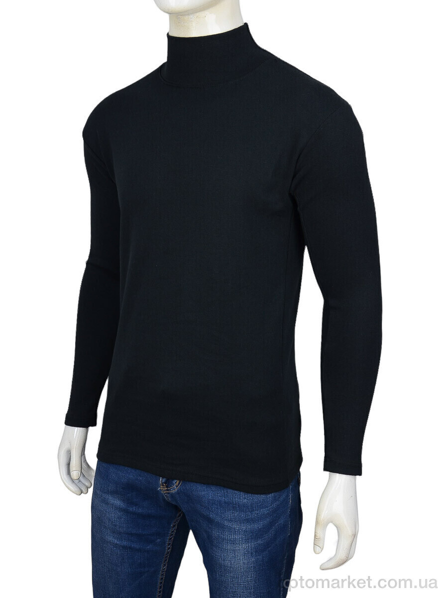 Купить Водолазка чоловічі 780 чорний Textile чорний, фото 5