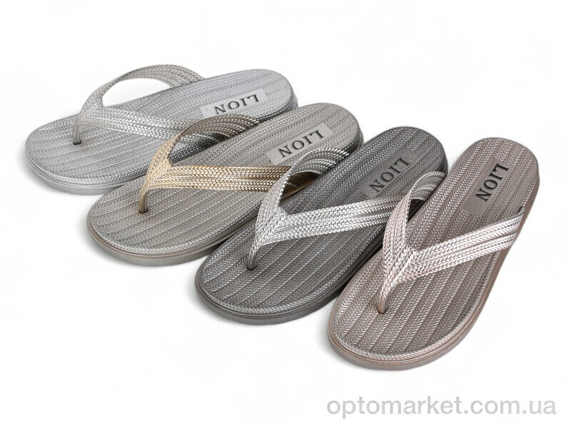 Купить Шльопанці жіночі 783-90 mix Lion мікс, фото 2