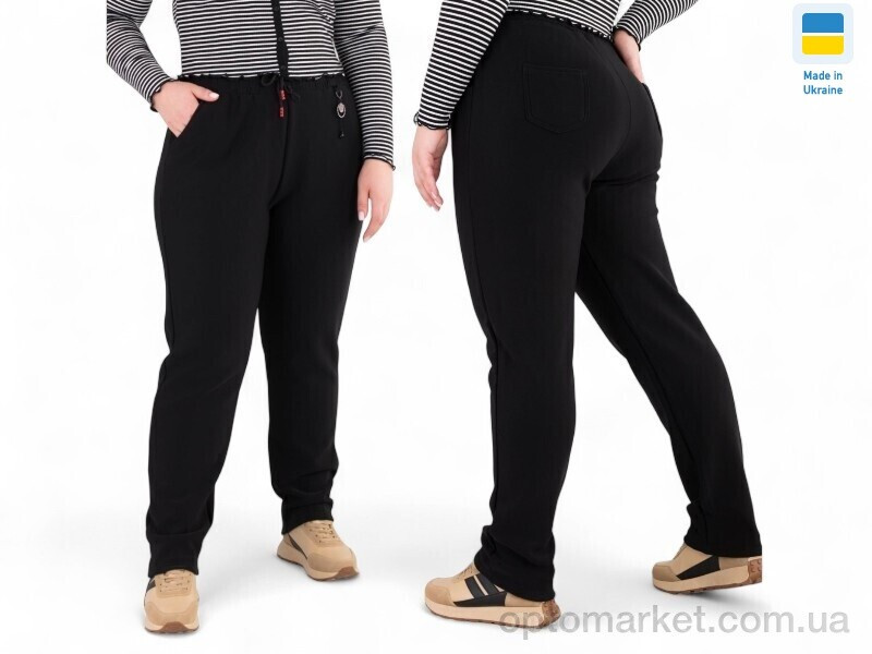 Купить Брюки жіночі 7969 чорний Sport style чорний, фото 2