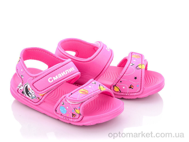 Купить Босоніжки дитячі 8001-C9 Luck Line рожевий, фото 2