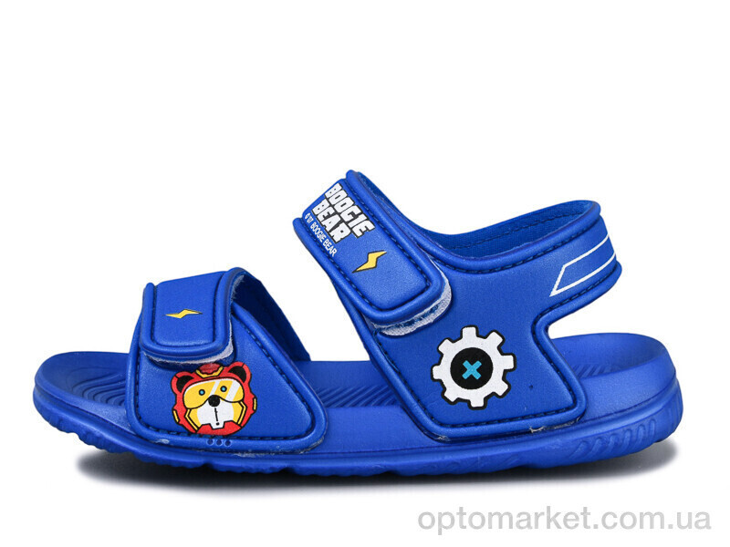 Купить Сандалі дитячі 8003B-16 Смайлик синій, фото 2