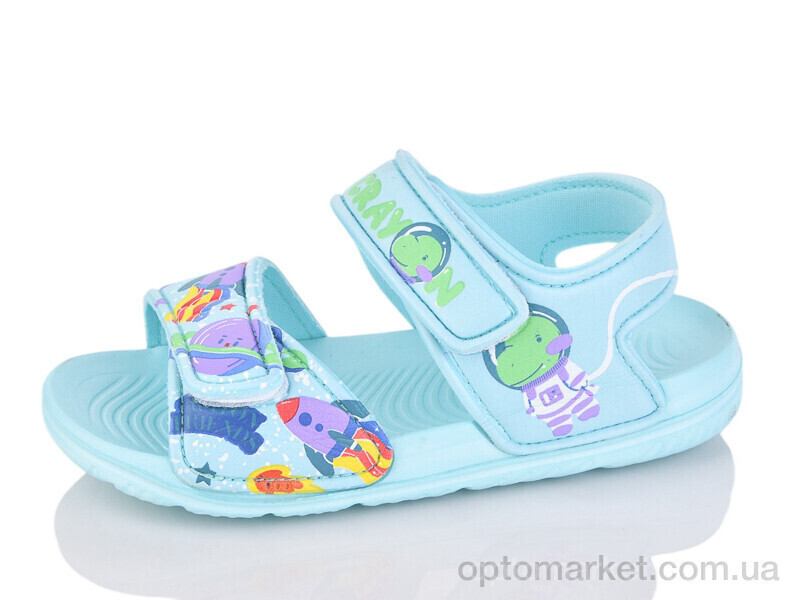 Купить Босоніжки дитячі 8007B-25 Смайлик зелений, фото 2