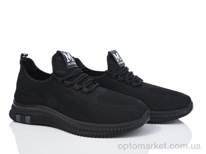 Купить Кросівки чоловічі 802-203 піна Xifa чорний, фото 2