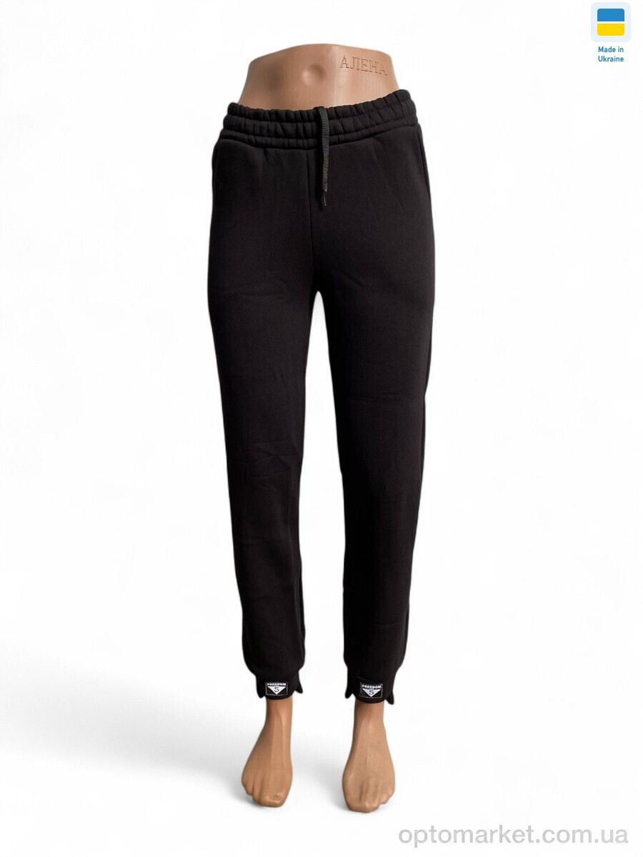 Купить Спортивні штаны жіночі 8022 чорний Sport style чорний, фото 2