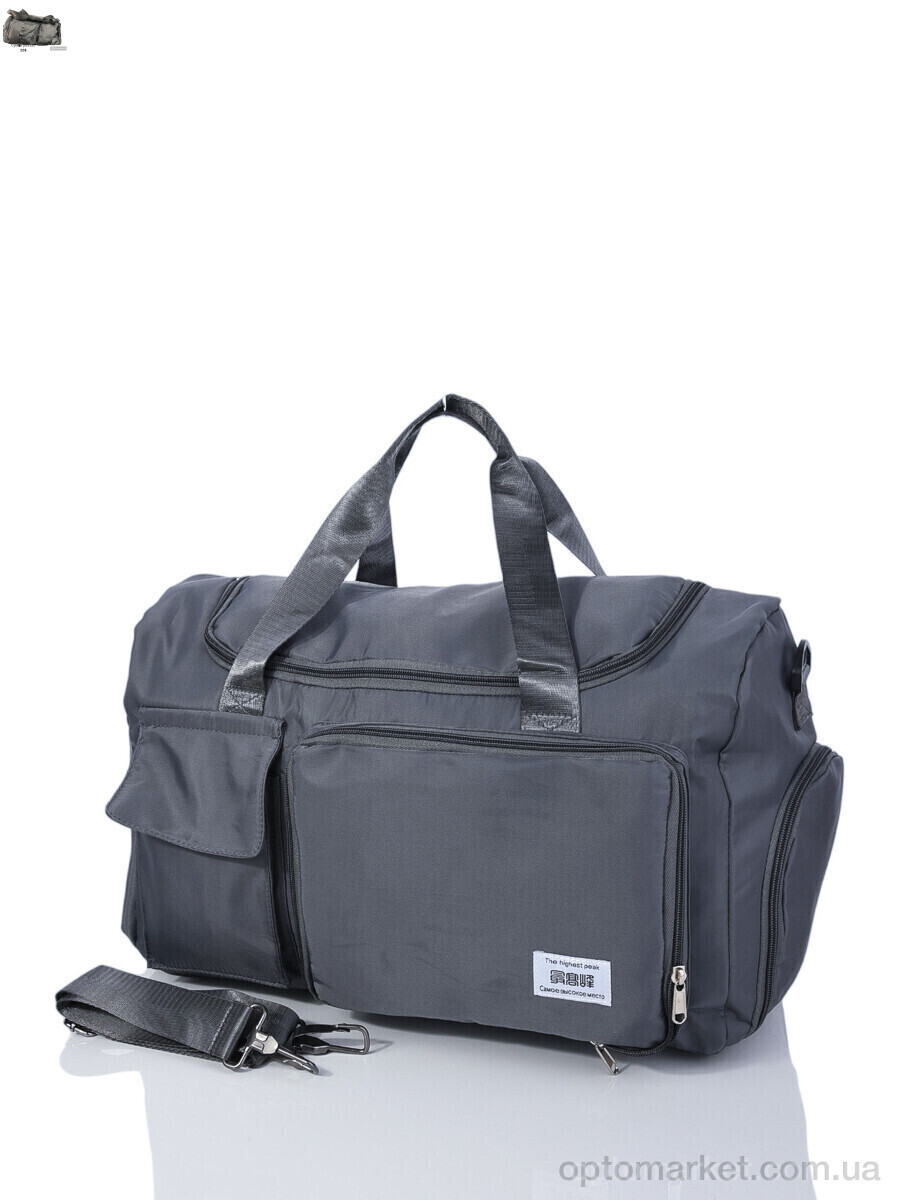 Купить Сумка унісекс 8031 grey (30-250) Superbag сірий, фото 3