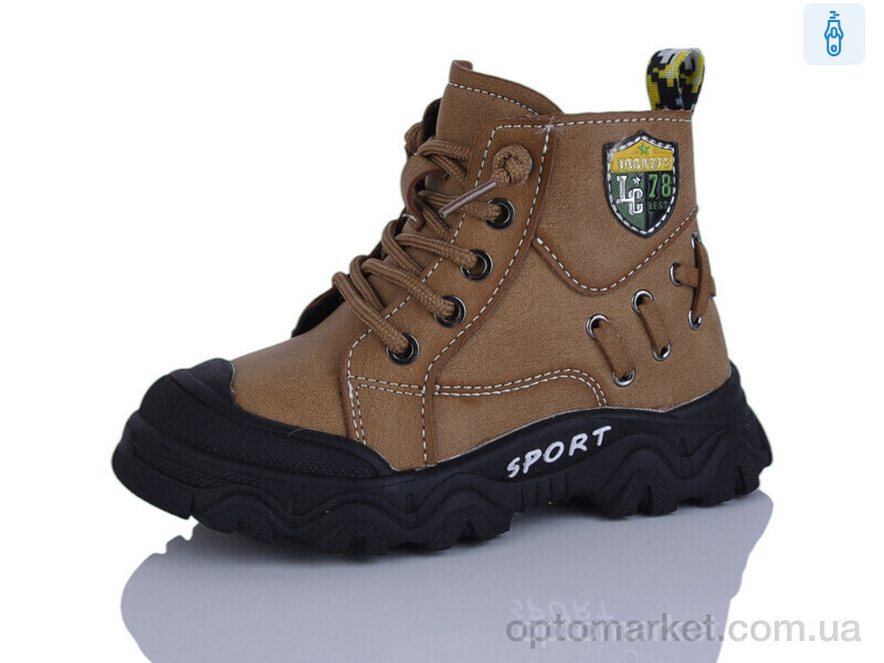 Купить Черевики дитячі 8037 brown KEWK коричневий, фото 3