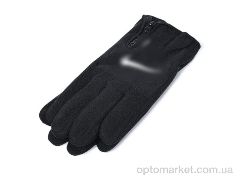 Купить Рукавички чоловічі 804 black N.ke чорний, фото 5