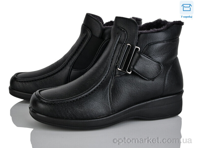 Купить Черевики жіночі 807 YUEMINGZHU чорний, фото 2