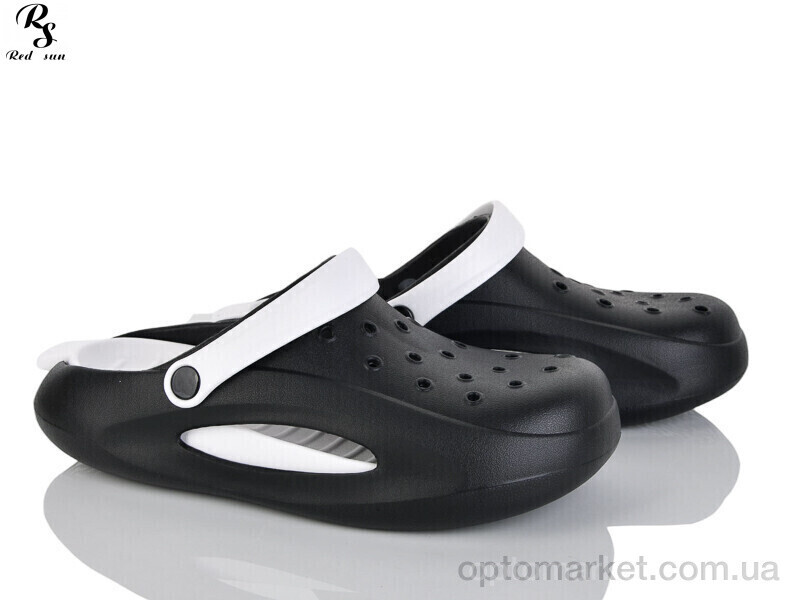 Купить Крокси чоловічі 809 black Red Sun чорний, фото 2