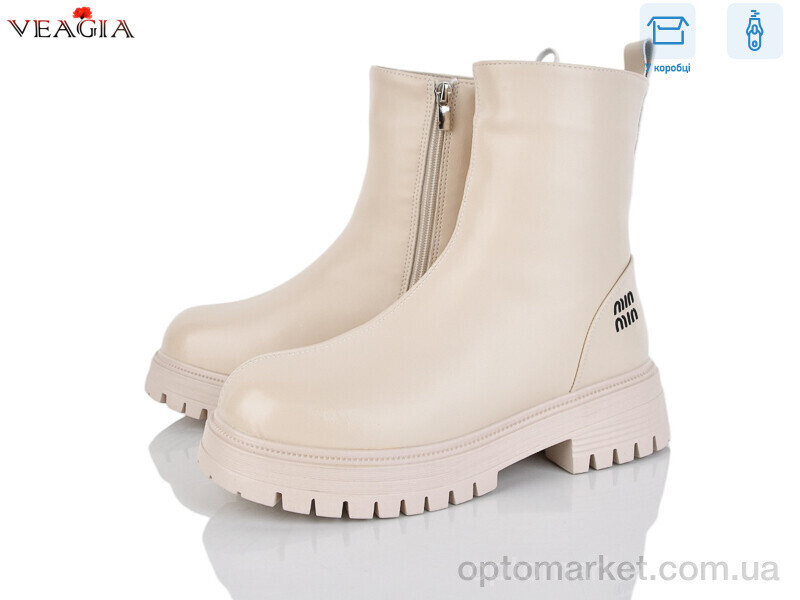 Купить Черевики жіночі 8093-2 Shi Shang Minmin бежевий, фото 2