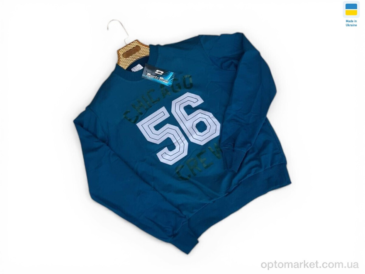 Купить Кофта чоловічі 81 джинс Sport style синій, фото 2