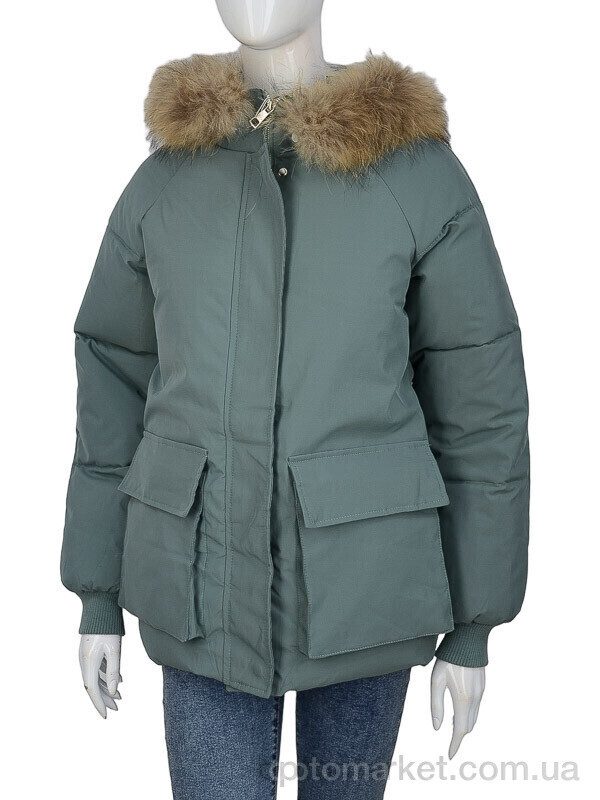Купить Куртка жіночі 810 green Yanpai зелений, фото 4