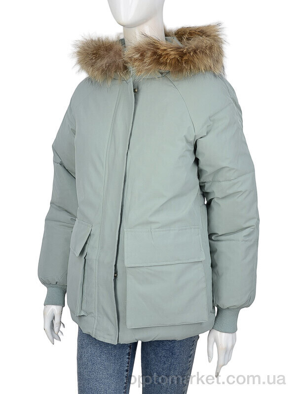 Купить Куртка жіночі 810 l.green Yanpai зелений, фото 4