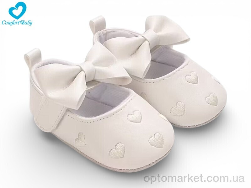 Купить Пінетки дитячі 8114 білий Comfort-baby білий, фото 2