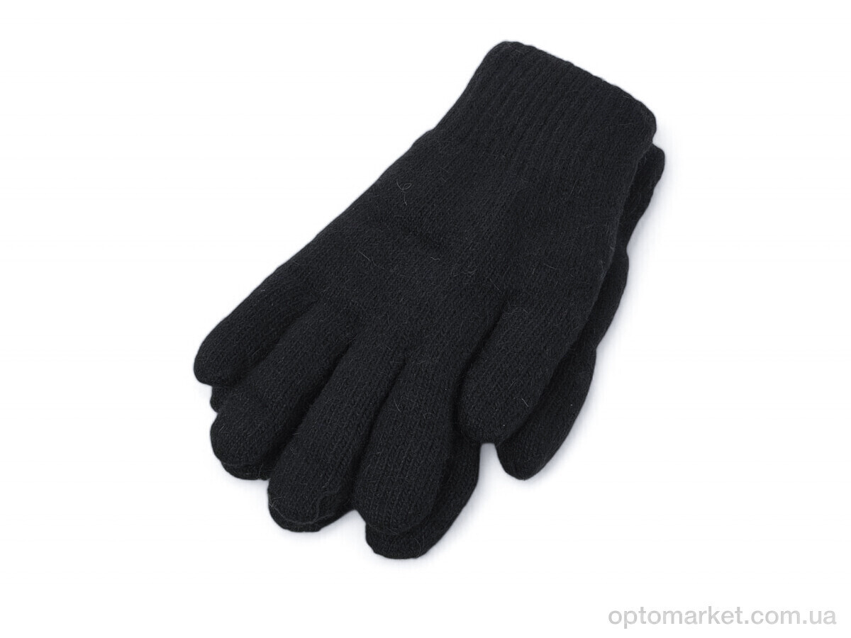 Купить Рукавички чоловічі 8122 хутро чол Henu чорний, фото 3