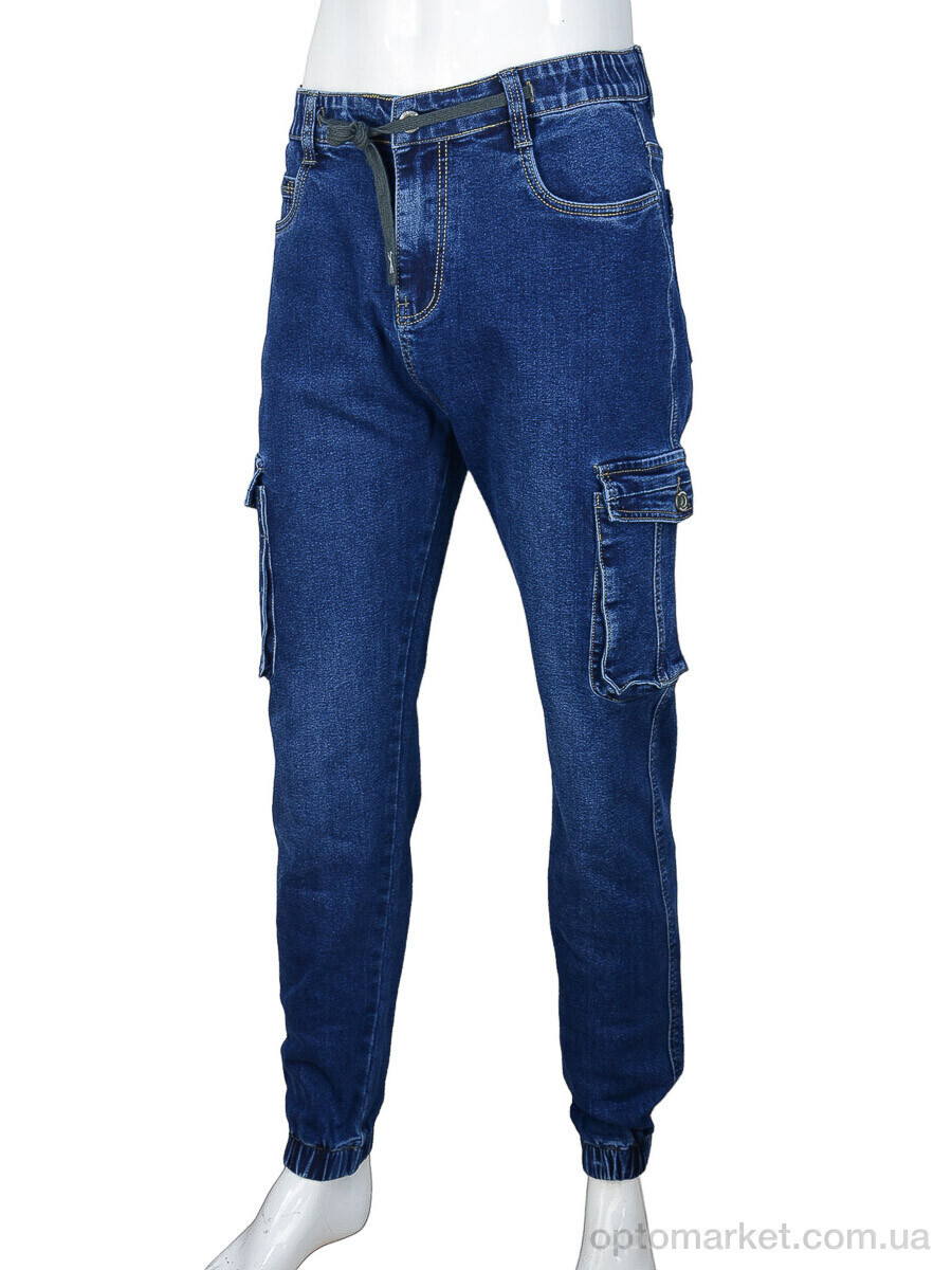 Купить Джинси чоловічі 8141 blue Baron синій, фото 5
