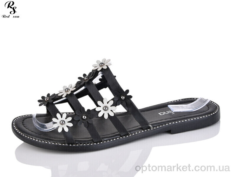 Купить Шльопанці жіночі 81489-3 Purlina чорний, фото 2