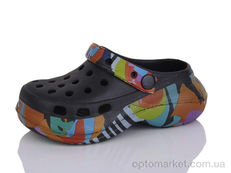 Купить Крокси дитячі 816 black Alimama-Girnaive чорний, фото 2