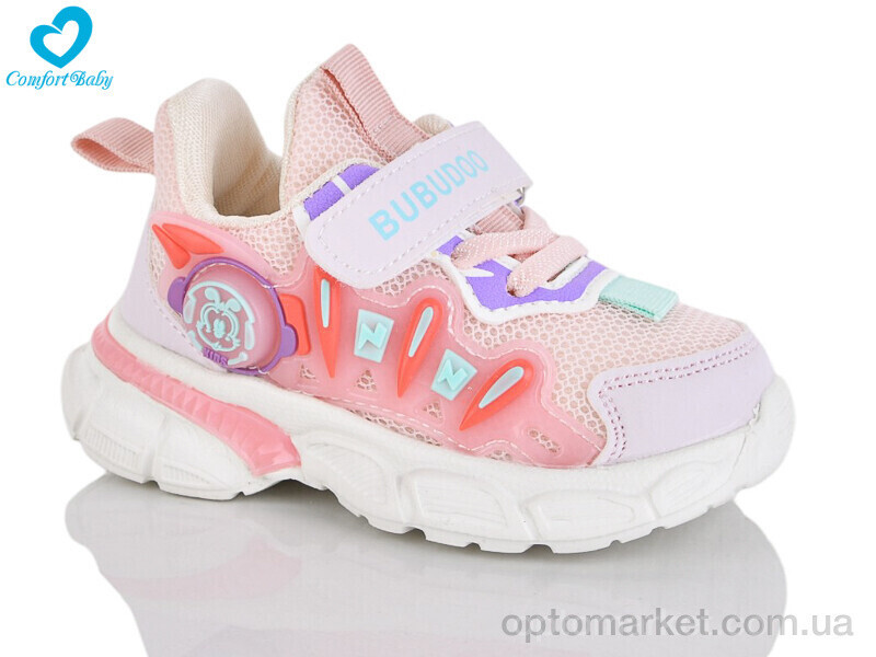 Купить Кросівки дитячі 818-1 Bubudoo рожевий, фото 2
