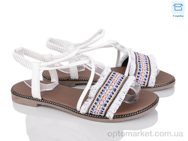 Купить Босоніжки жіночі 818-2 Red Sun білий, фото 2