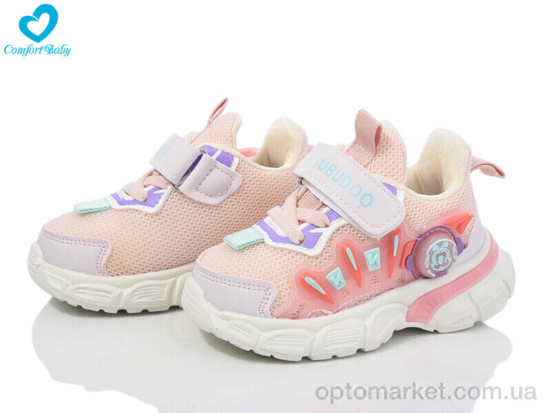 Купить Кросівки дитячі 818 Bubudoo рожевий, фото 2