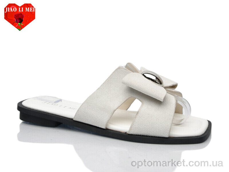 Купить Шльопанці жіночі 819-2 Jiao Li Mei бежевий, фото 2