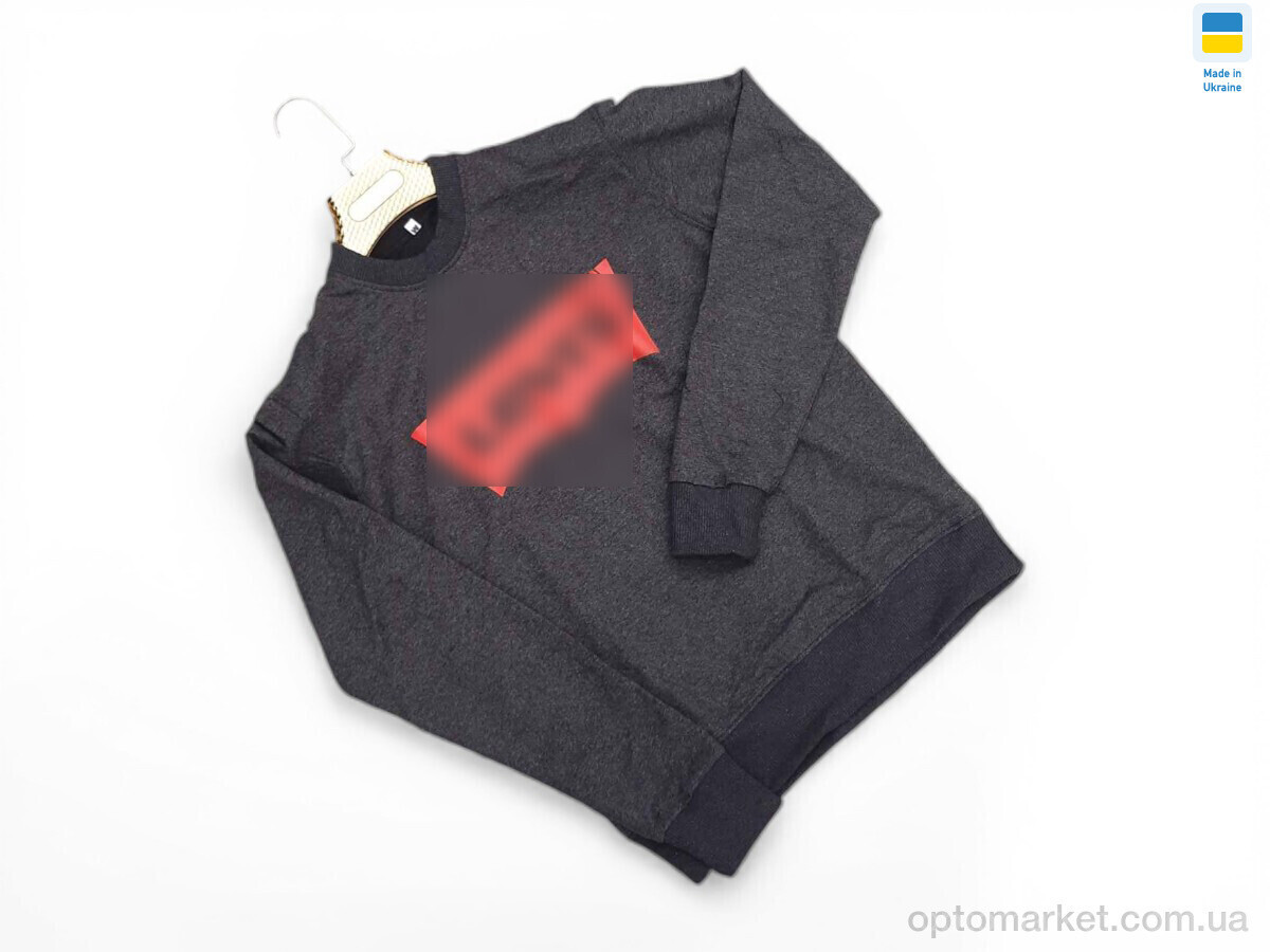 Купить Кофта чоловічі 81LE т.сірий L.vis сірий, фото 3