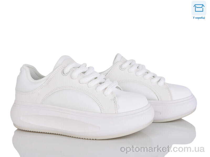 Купить Кросівки жіночі 82-2 піна Happy білий, фото 4