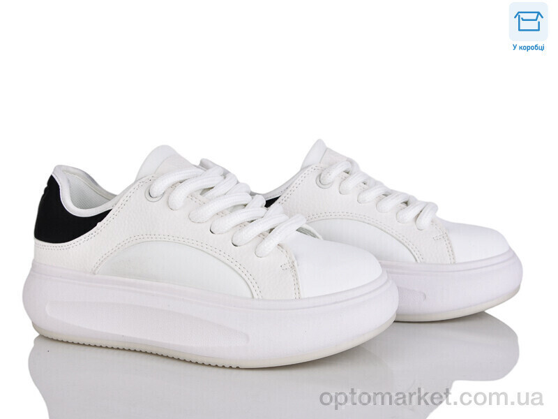 Купить Кросівки жіночі 82-5 піна Happy білий, фото 4