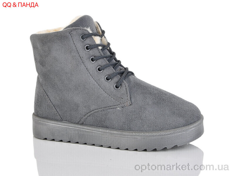 Купить Черевики жіночі 820-3 QQ&Панда сірий, фото 2