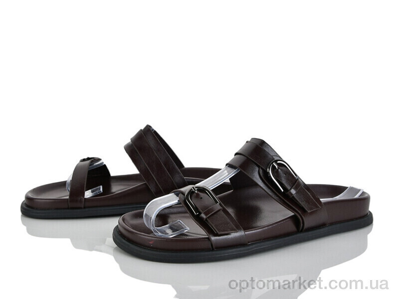 Купить Шльопанці жіночі 820-4 Milinda коричневий, фото 2