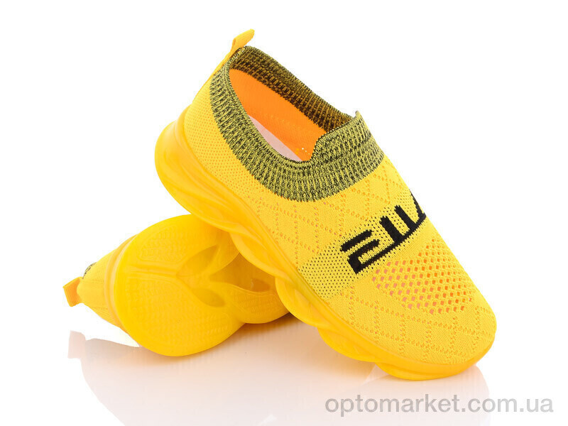 Купить Кросівки дитячі 8210-4 M.L.V. жовтий, фото 2