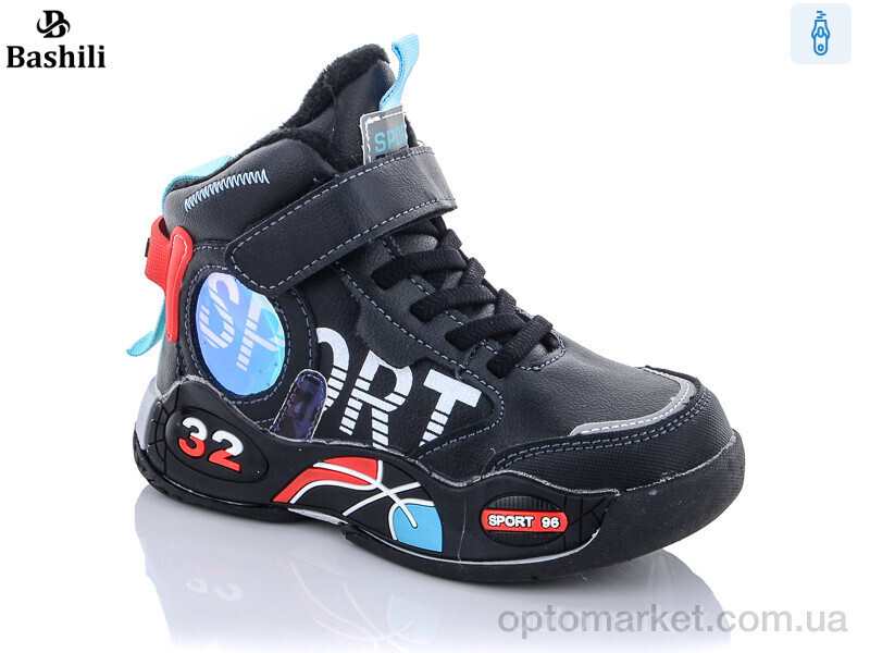 Купить Черевики дитячі 8224-E953-5A Башили чорний, фото 3