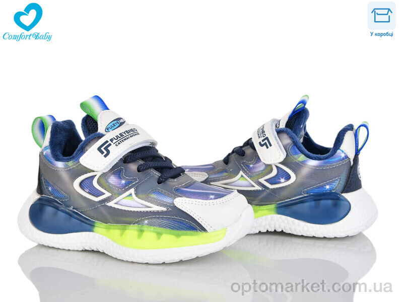 Купить Кросівки дитячі 822A синій Comfort-baby синій, фото 2