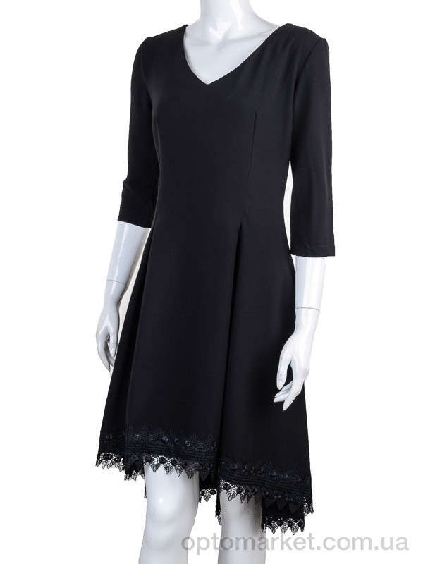 Купить Сукня жіночі 826 black Vande Grouff чорний, фото 4