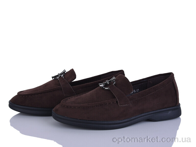 Купить Туфлі жіночі 828-8 LianZuXiang коричневий, фото 2