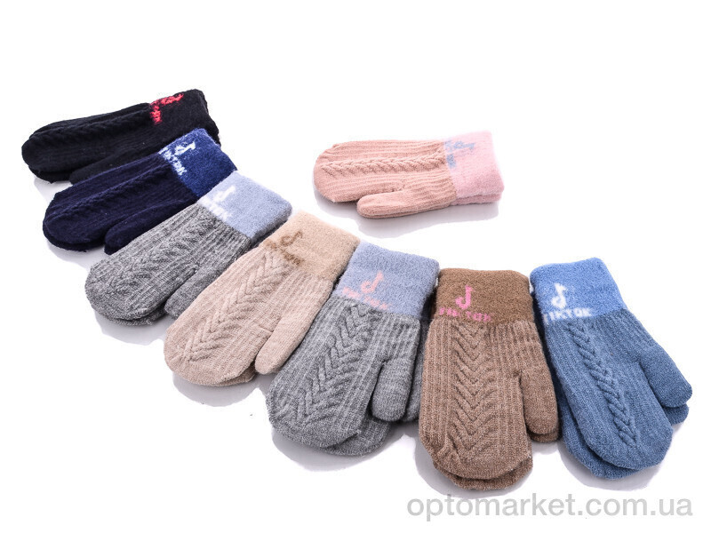 Купить Рукавиці дитячі 828S mix Rubi мікс, фото 2