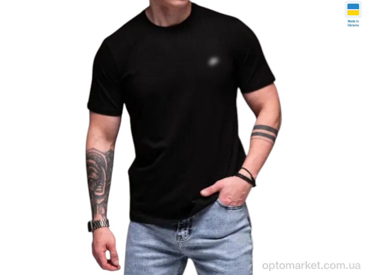 Купить Футболка чоловічі 82NI чорний N.ke чорний, фото 3