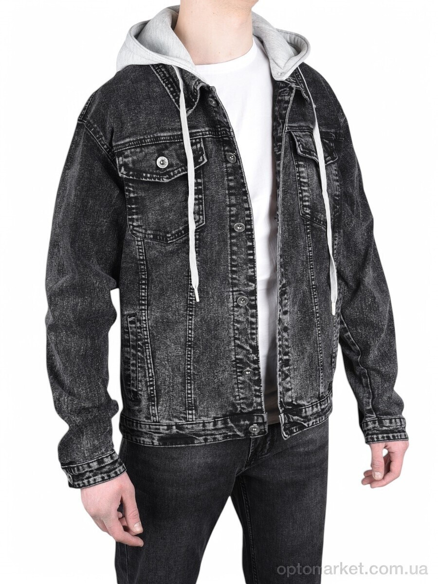 Купить Куртка чоловічі 835 Baronjns сірий, фото 3