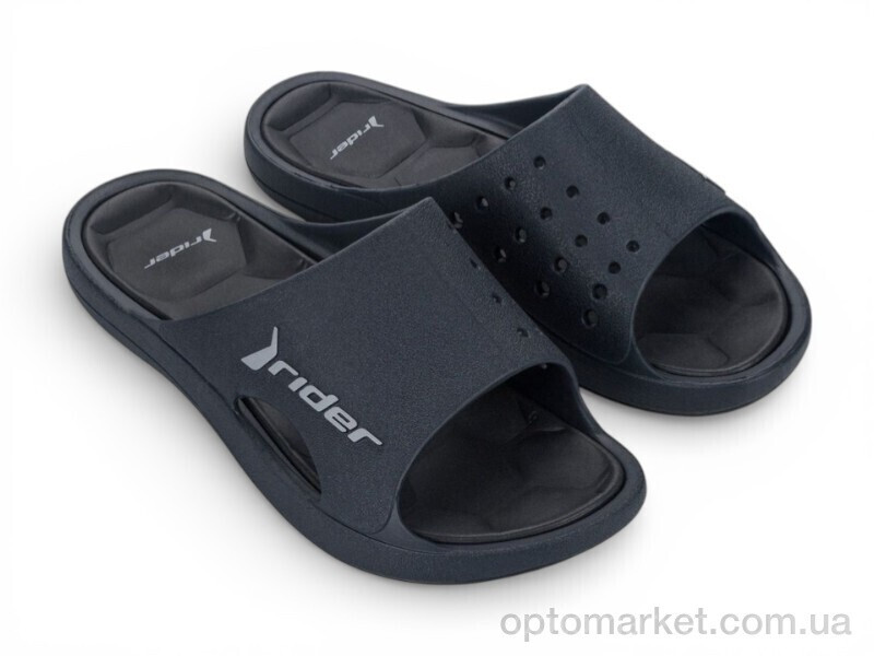 Купить Шльопанці чоловічі 83632-BM435 Rider чорний, фото 2