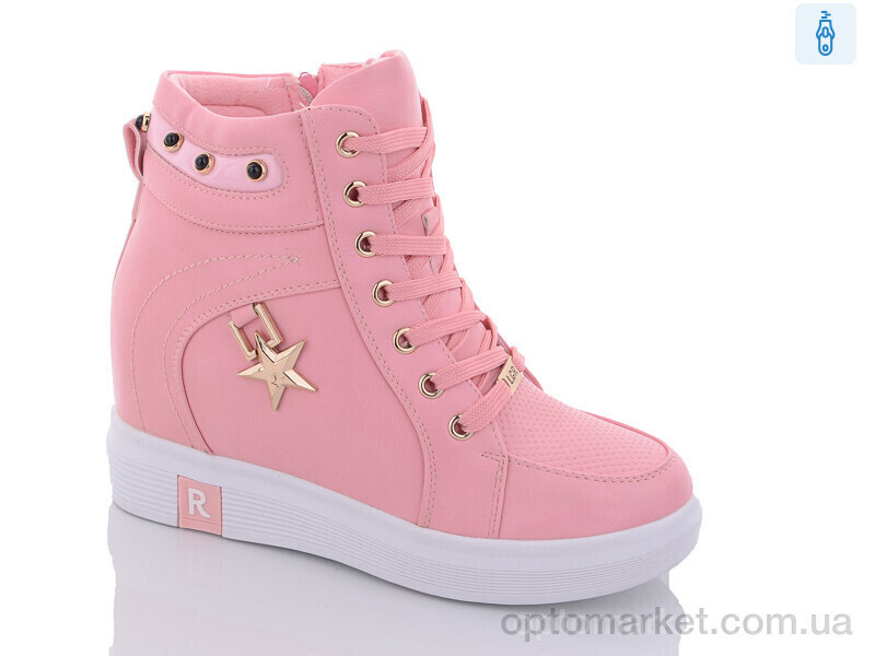 Купить Снікерси жіночі 8380-29 Purlina рожевий, фото 3