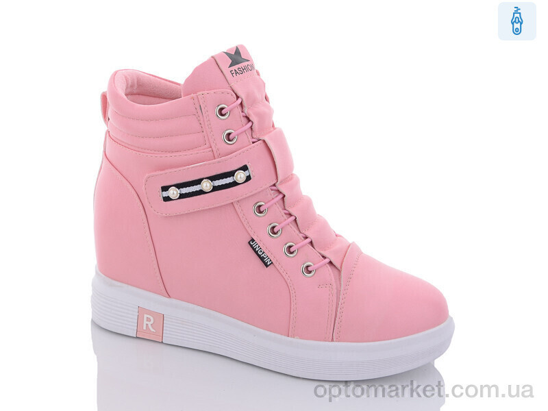 Купить Снікерси жіночі 8383-29 Purlina рожевий, фото 3