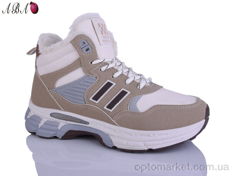 Купить Кросівки жіночі 84-17 Xifa бежевий, фото 2