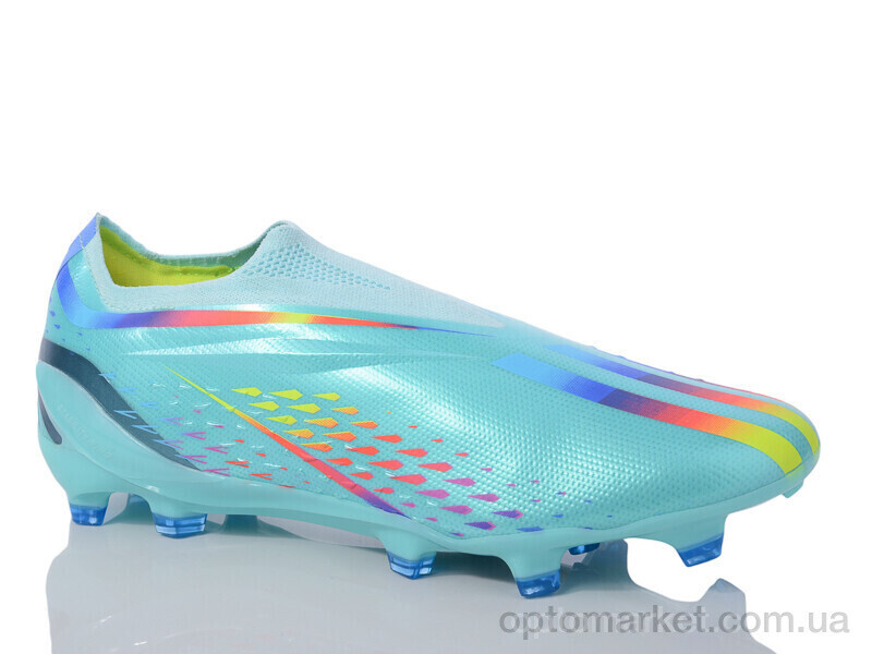 Купить Футбольне взуття чоловічі 8404 Presto блакитний, фото 3