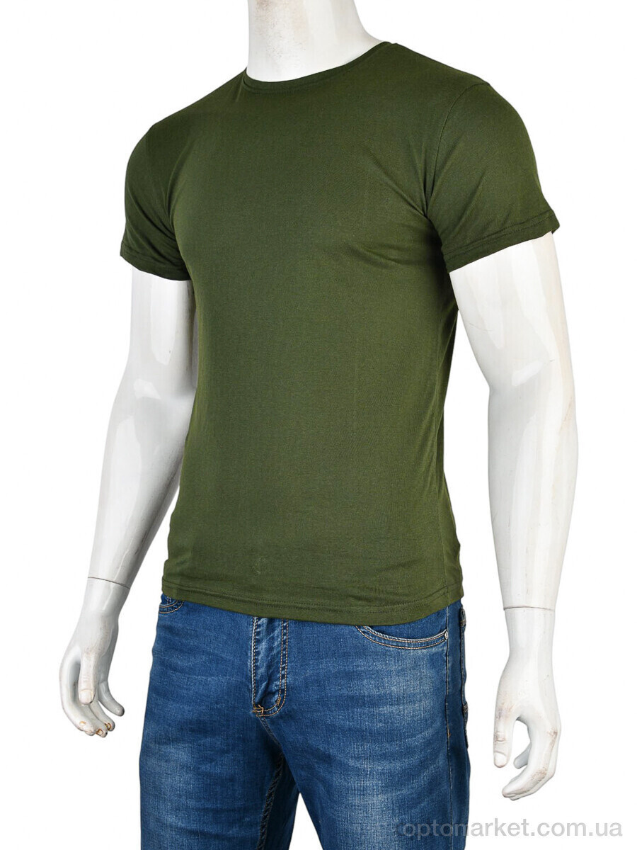 Купить Футболка чоловічі 842М green Textile зелений, фото 2