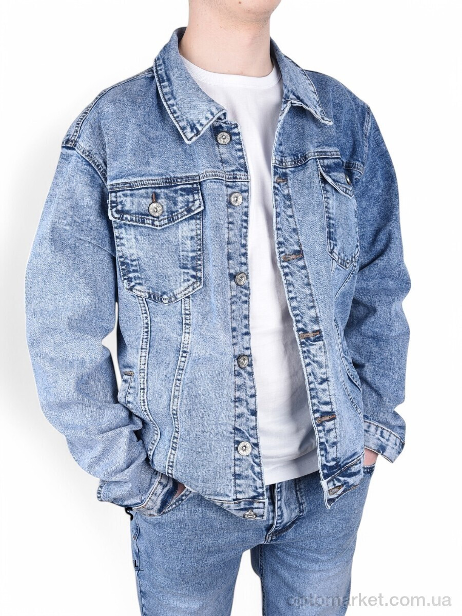 Купить Куртка чоловічі 846 Baron синій, фото 4