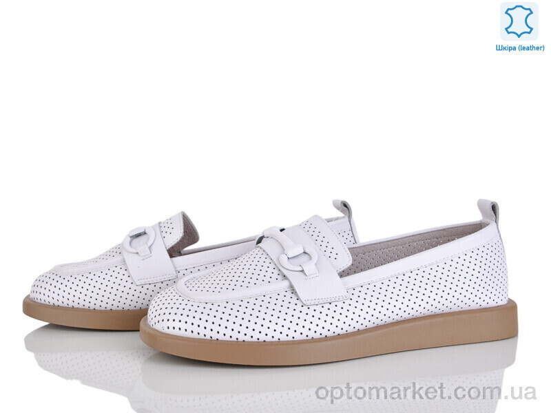 Купить Туфлі жіночі 8493-44 Starscene білий, фото 2