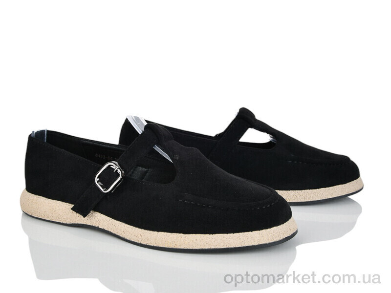 Купить Туфлі жіночі 8493-56 Starscene чорний, фото 2