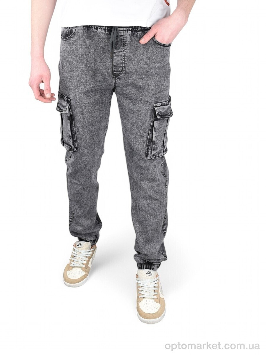 Купить Джинси чоловічі 8601 Baron сірий, фото 3