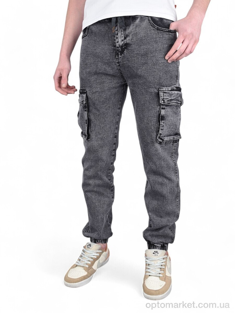 Купить Джинси чоловічі 8603 Baronjns сірий, фото 4